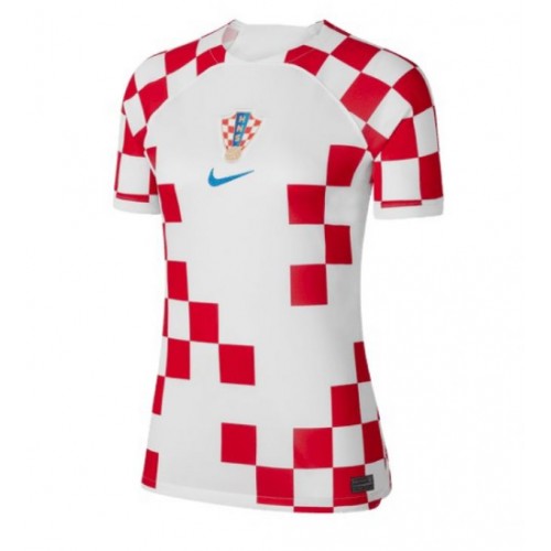 Fotballdrakt Dame Kroatia Hjemmedrakt VM 2022 Kortermet